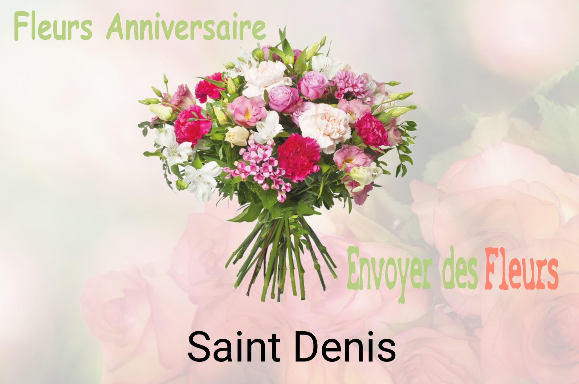 Bouquet de fleurs d’anniversaire livré à Saint-Denis